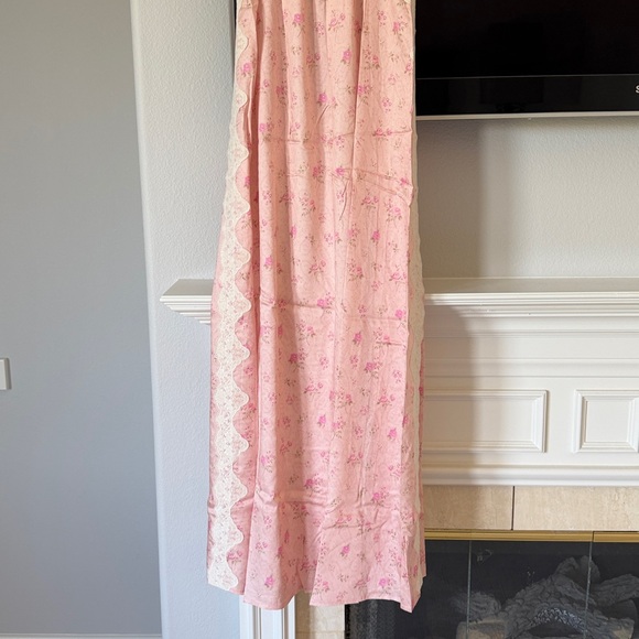 Spell Fleur Slip Dress in pink with lace detail. Worn once perfect condition - Picture 9 of 10